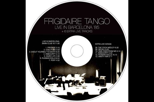 The Freezer Box · Etichetta CD